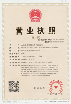 人民電器 資質(zhì)榮譽(yù)與財務(wù)咨詢服務(wù)的雙重保障